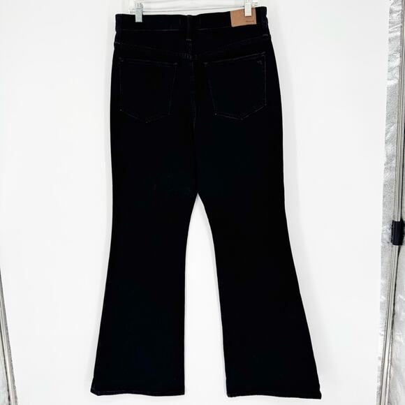 Madewell The Perfect Vintage Flare Jean in Sherborn Wash Black Sz 29 Minimalist - Picture 11 of 14